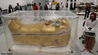 Egypt Begins Restoring King Tut's Coffin